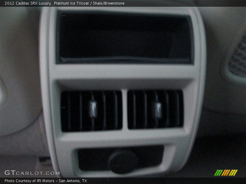 Platinum Ice Tricoat / Shale/Brownstone 2012 Cadillac SRX Luxury