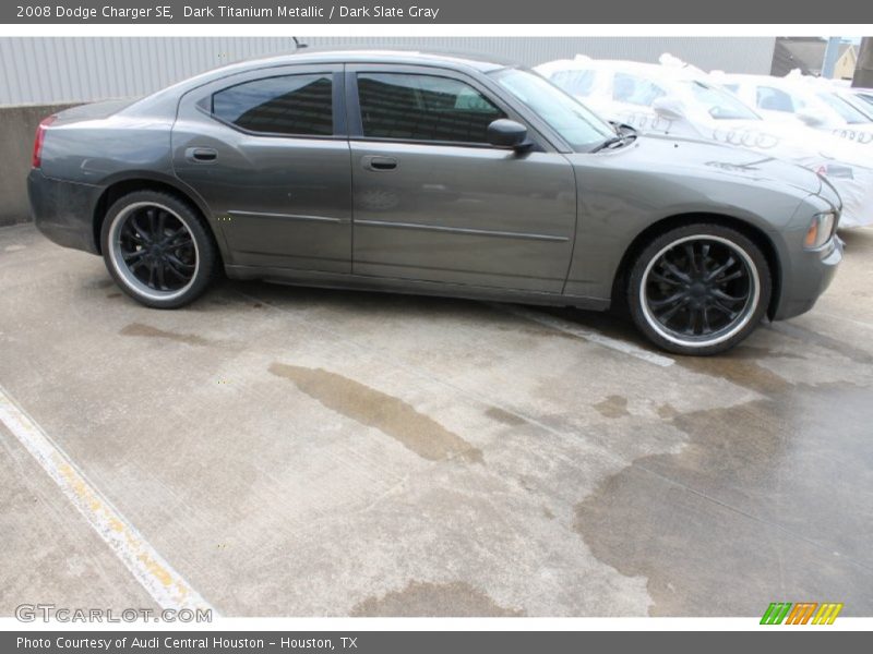 Dark Titanium Metallic / Dark Slate Gray 2008 Dodge Charger SE