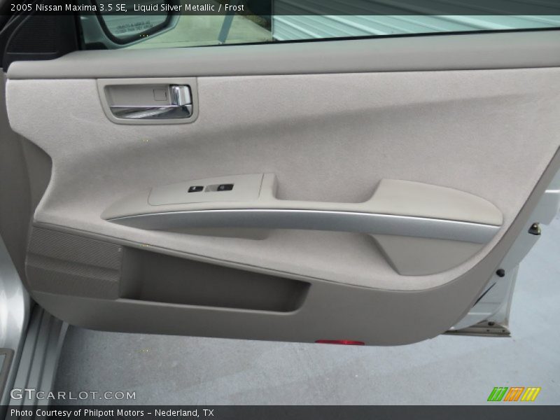 Liquid Silver Metallic / Frost 2005 Nissan Maxima 3.5 SE