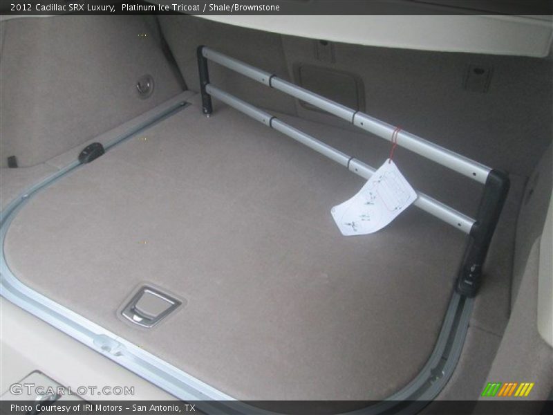 Platinum Ice Tricoat / Shale/Brownstone 2012 Cadillac SRX Luxury