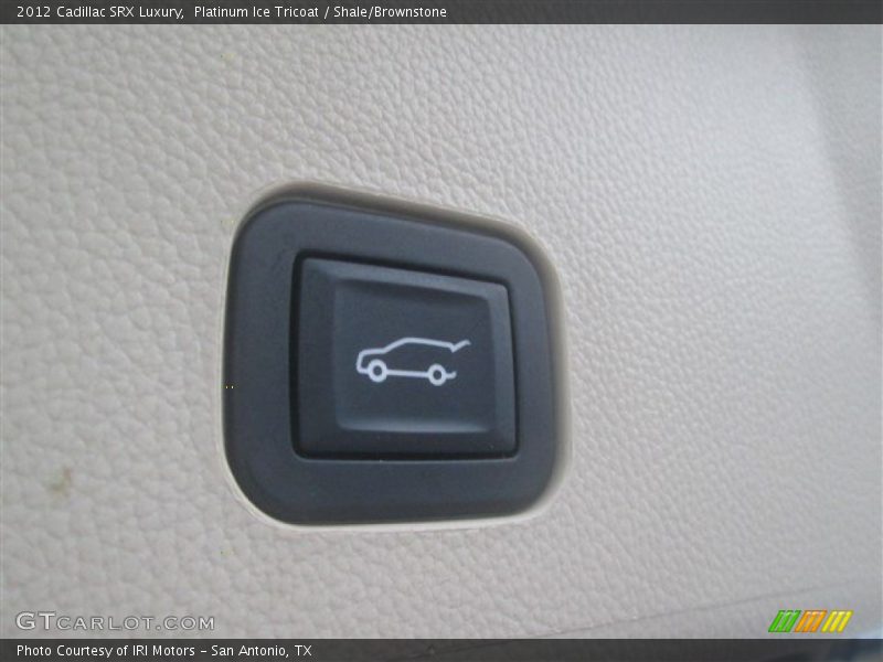 Platinum Ice Tricoat / Shale/Brownstone 2012 Cadillac SRX Luxury