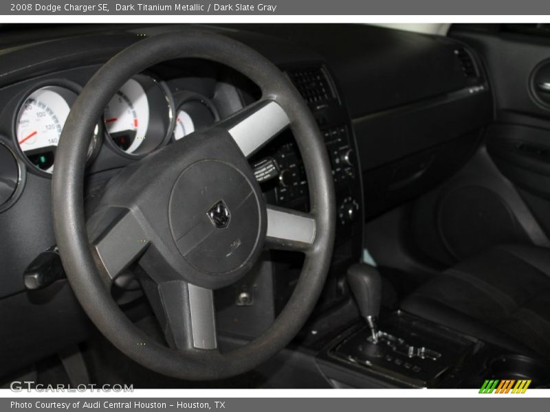 Dark Titanium Metallic / Dark Slate Gray 2008 Dodge Charger SE