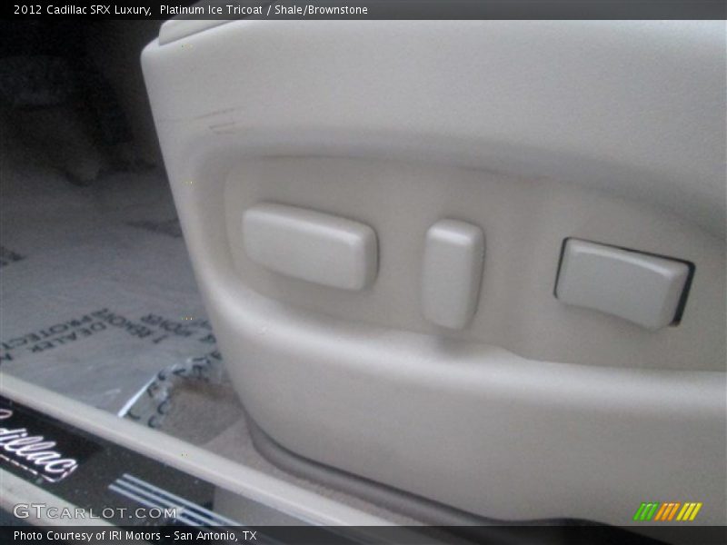 Platinum Ice Tricoat / Shale/Brownstone 2012 Cadillac SRX Luxury