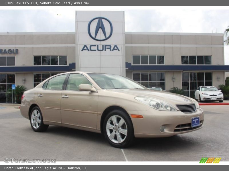 Sonora Gold Pearl / Ash Gray 2005 Lexus ES 330