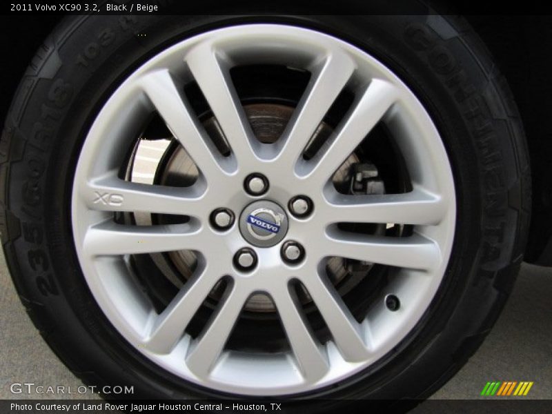 Black / Beige 2011 Volvo XC90 3.2