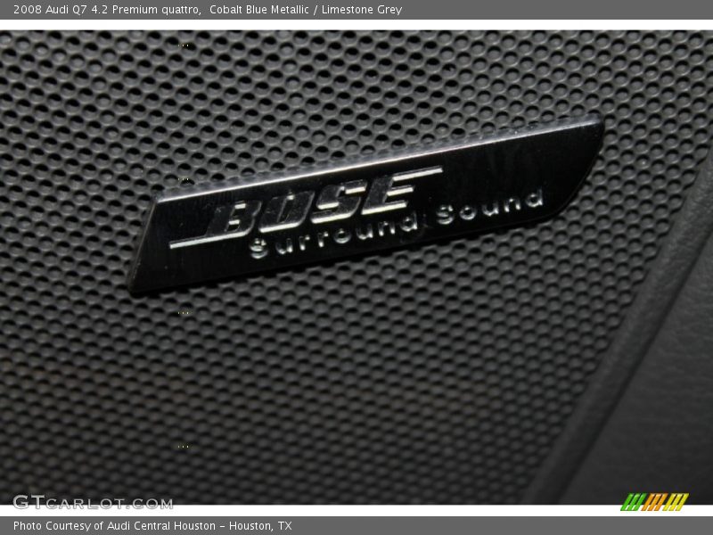 Cobalt Blue Metallic / Limestone Grey 2008 Audi Q7 4.2 Premium quattro