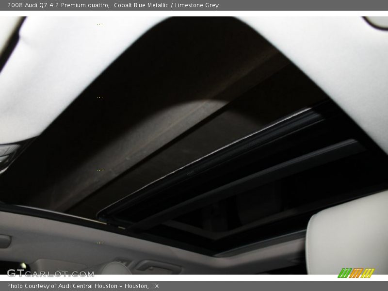 Cobalt Blue Metallic / Limestone Grey 2008 Audi Q7 4.2 Premium quattro