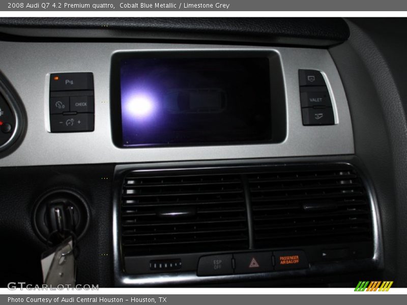Cobalt Blue Metallic / Limestone Grey 2008 Audi Q7 4.2 Premium quattro