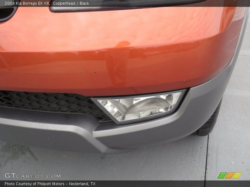 Copperhead / Black 2009 Kia Borrego EX V8
