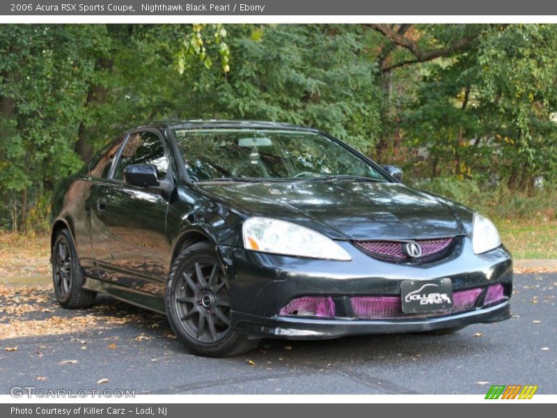 Nighthawk Black Pearl / Ebony 2006 Acura RSX Sports Coupe