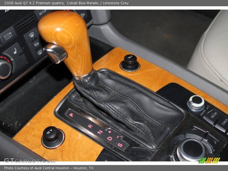 Cobalt Blue Metallic / Limestone Grey 2008 Audi Q7 4.2 Premium quattro