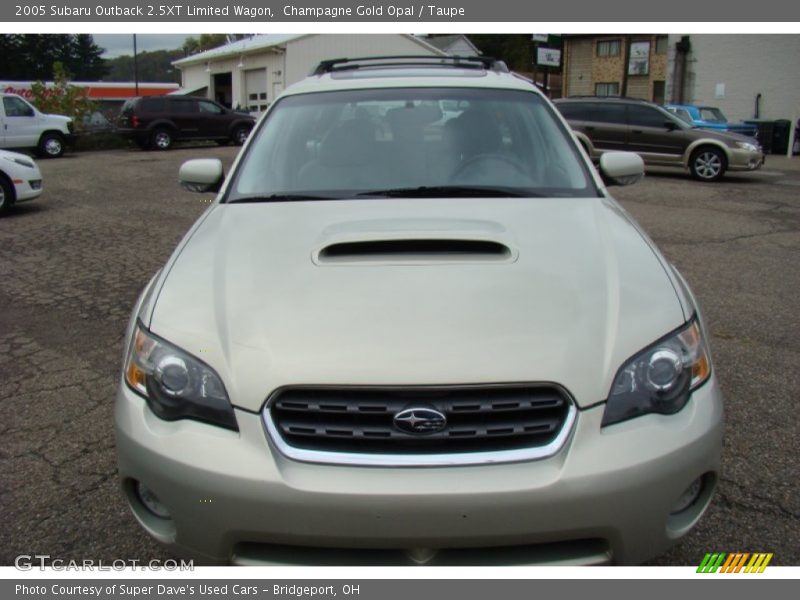 Champagne Gold Opal / Taupe 2005 Subaru Outback 2.5XT Limited Wagon