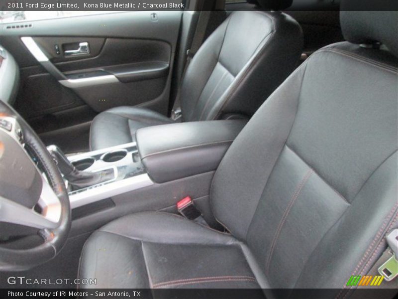 Kona Blue Metallic / Charcoal Black 2011 Ford Edge Limited