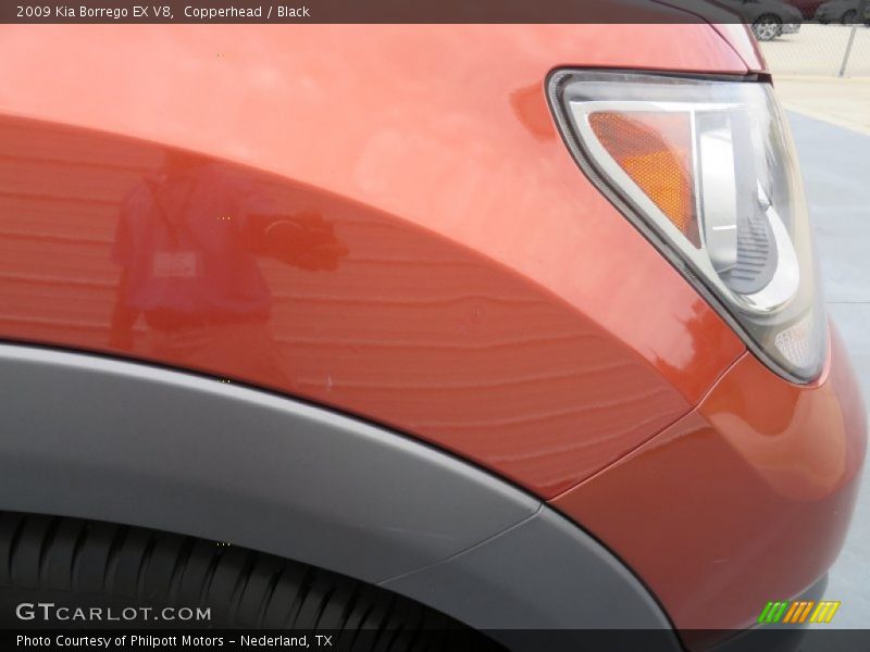 Copperhead / Black 2009 Kia Borrego EX V8