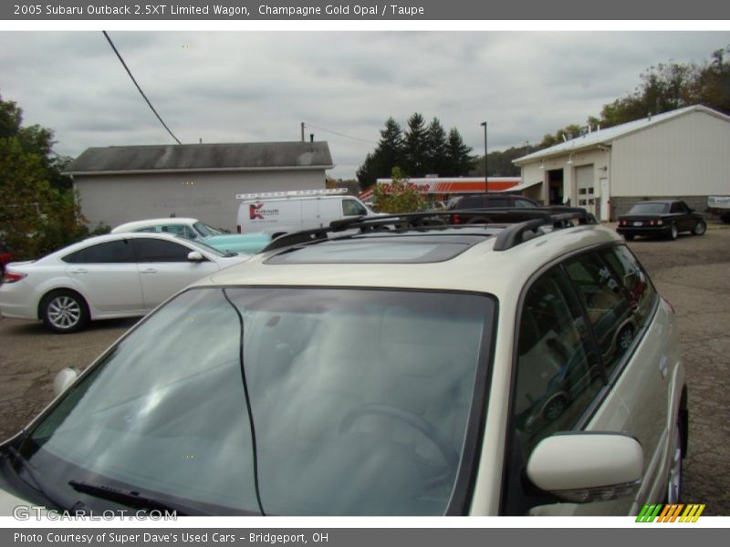Champagne Gold Opal / Taupe 2005 Subaru Outback 2.5XT Limited Wagon