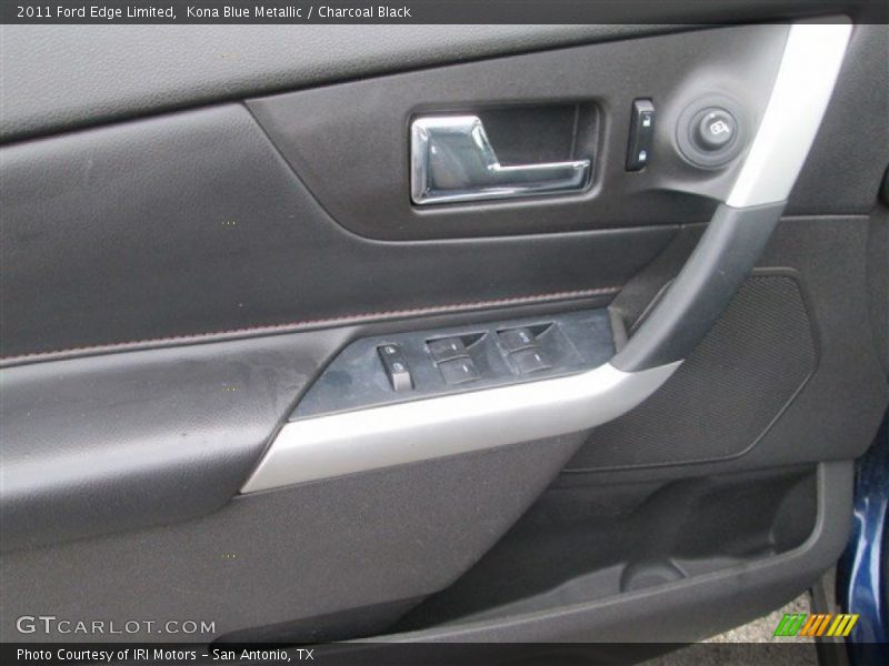 Kona Blue Metallic / Charcoal Black 2011 Ford Edge Limited