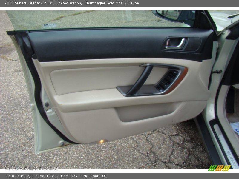 Champagne Gold Opal / Taupe 2005 Subaru Outback 2.5XT Limited Wagon