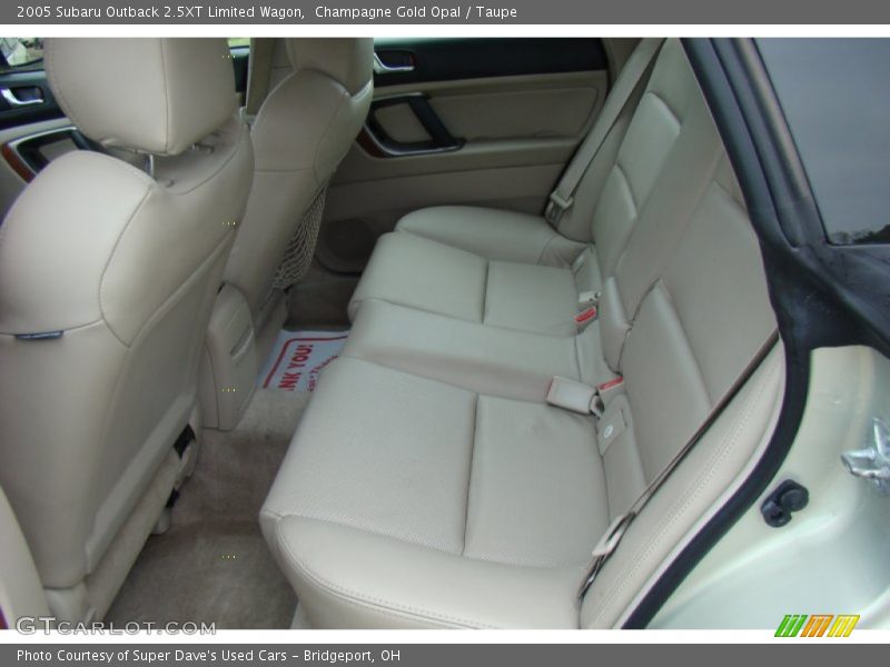 Champagne Gold Opal / Taupe 2005 Subaru Outback 2.5XT Limited Wagon