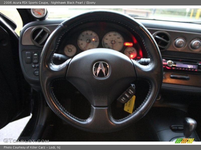 Nighthawk Black Pearl / Ebony 2006 Acura RSX Sports Coupe