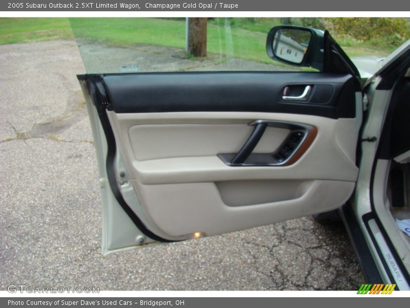Champagne Gold Opal / Taupe 2005 Subaru Outback 2.5XT Limited Wagon