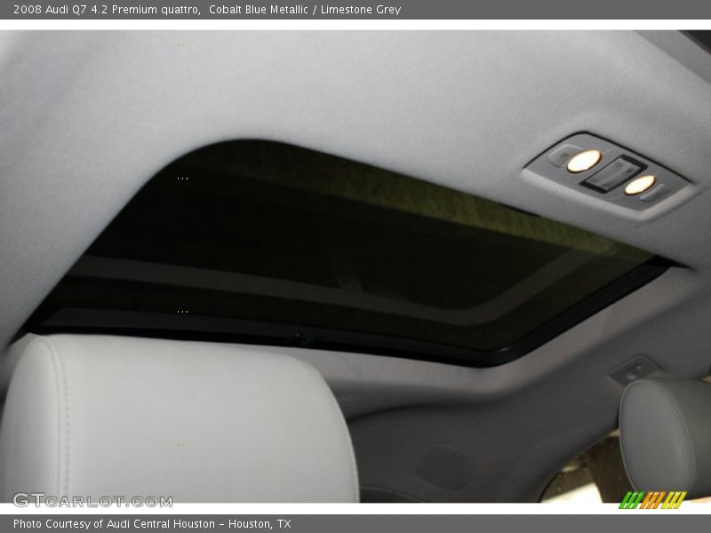 Cobalt Blue Metallic / Limestone Grey 2008 Audi Q7 4.2 Premium quattro