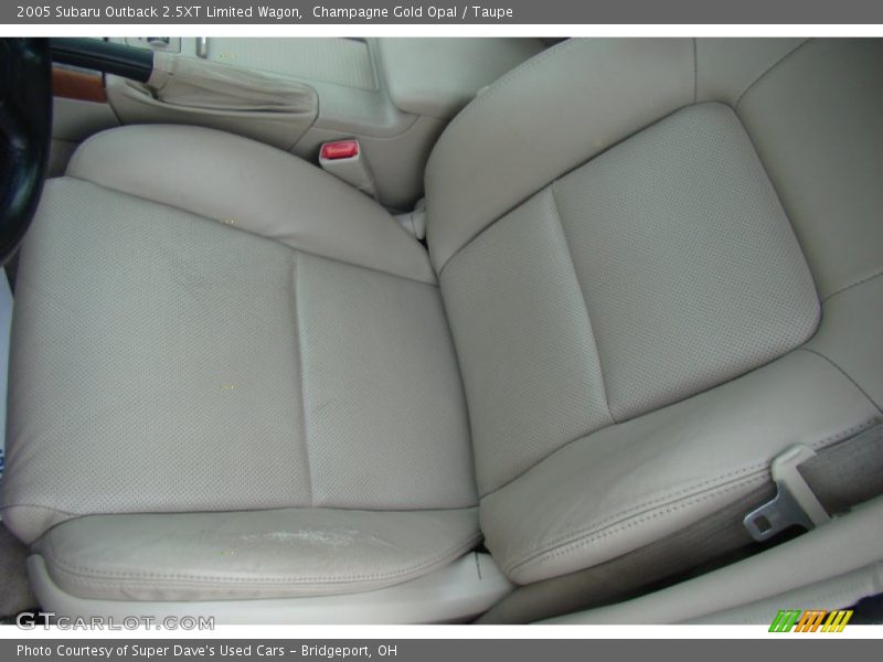Champagne Gold Opal / Taupe 2005 Subaru Outback 2.5XT Limited Wagon