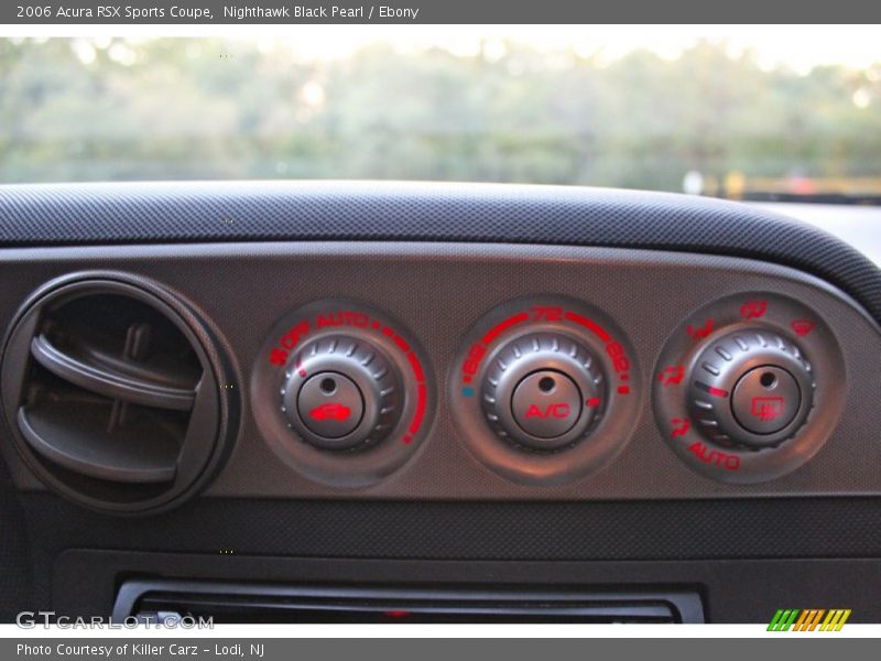 Nighthawk Black Pearl / Ebony 2006 Acura RSX Sports Coupe