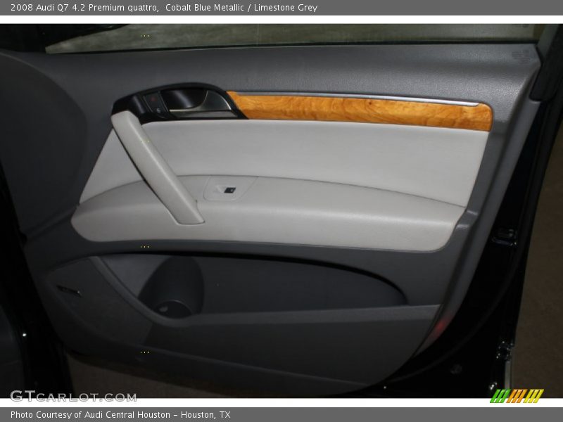 Cobalt Blue Metallic / Limestone Grey 2008 Audi Q7 4.2 Premium quattro