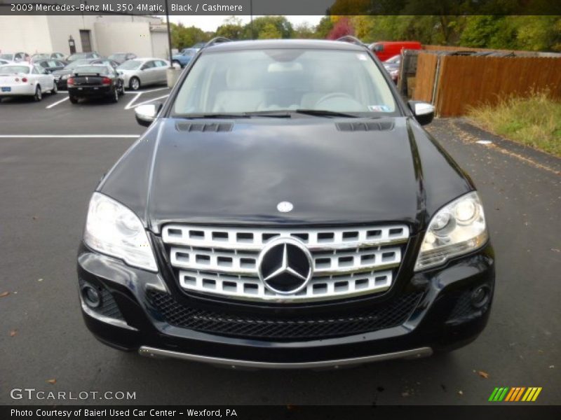 Black / Cashmere 2009 Mercedes-Benz ML 350 4Matic