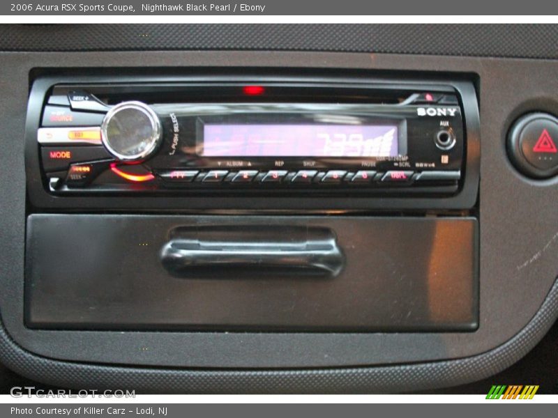 Nighthawk Black Pearl / Ebony 2006 Acura RSX Sports Coupe