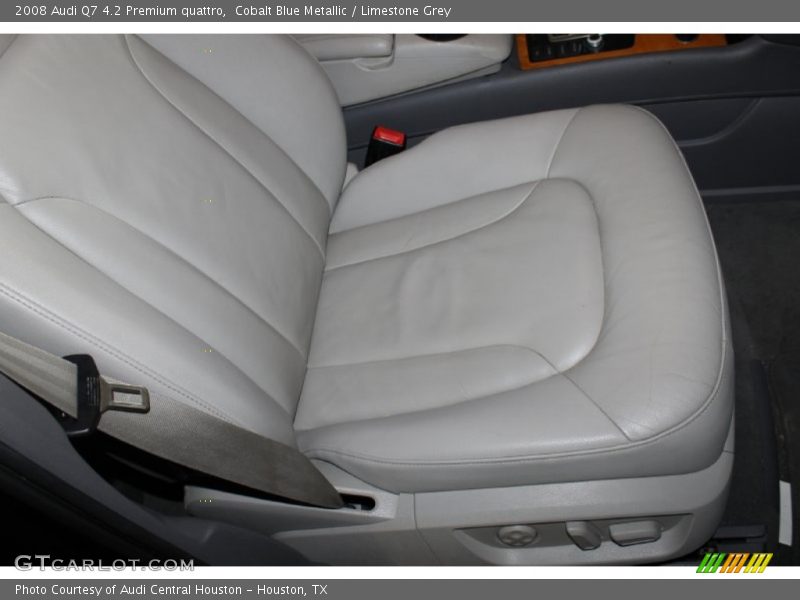 Cobalt Blue Metallic / Limestone Grey 2008 Audi Q7 4.2 Premium quattro