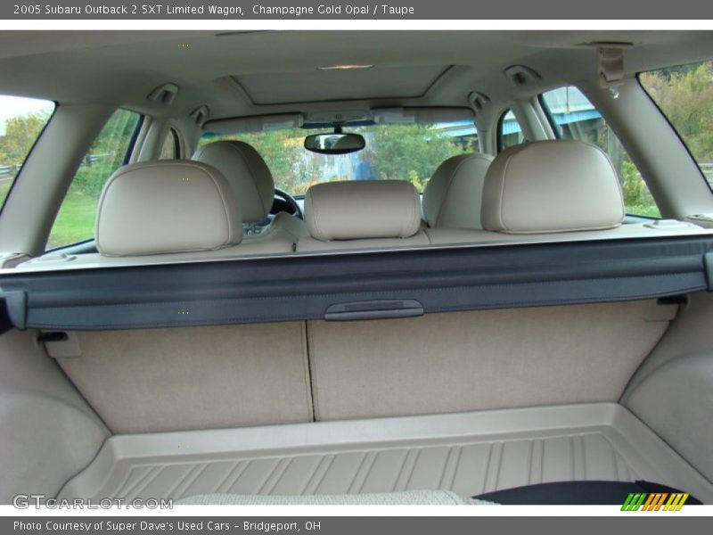 Champagne Gold Opal / Taupe 2005 Subaru Outback 2.5XT Limited Wagon