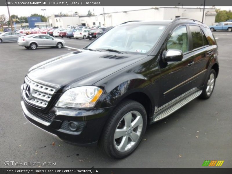 Black / Cashmere 2009 Mercedes-Benz ML 350 4Matic