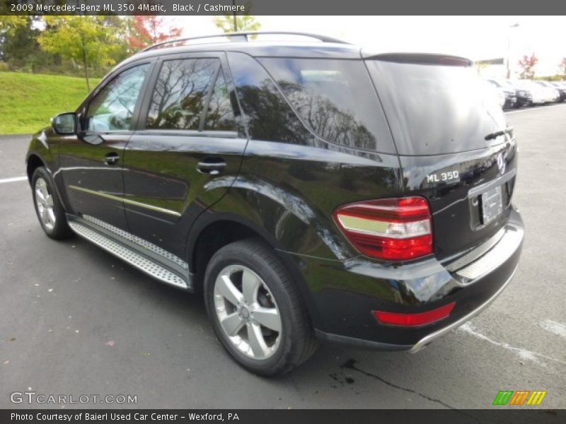 Black / Cashmere 2009 Mercedes-Benz ML 350 4Matic