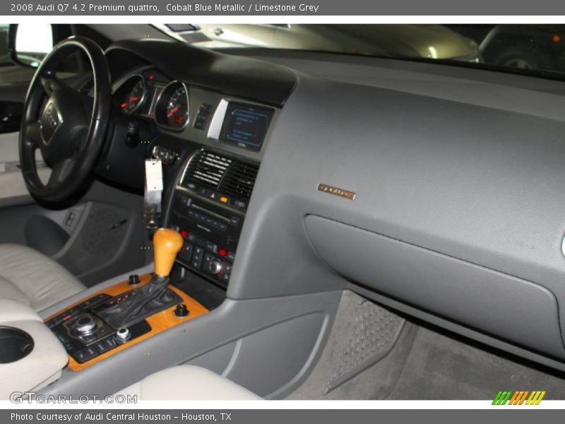 Cobalt Blue Metallic / Limestone Grey 2008 Audi Q7 4.2 Premium quattro