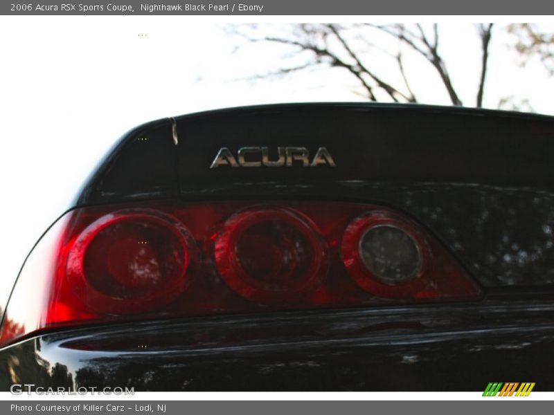 Nighthawk Black Pearl / Ebony 2006 Acura RSX Sports Coupe