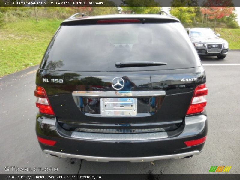 Black / Cashmere 2009 Mercedes-Benz ML 350 4Matic