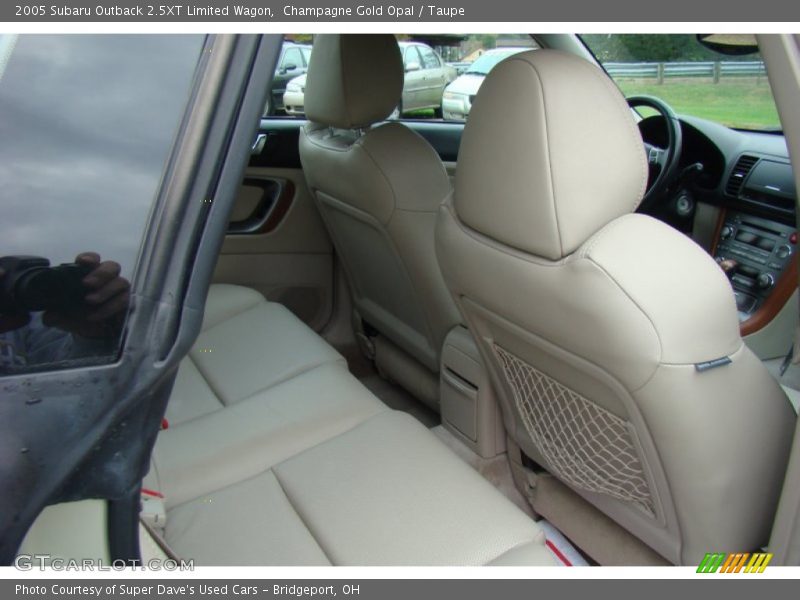 Champagne Gold Opal / Taupe 2005 Subaru Outback 2.5XT Limited Wagon