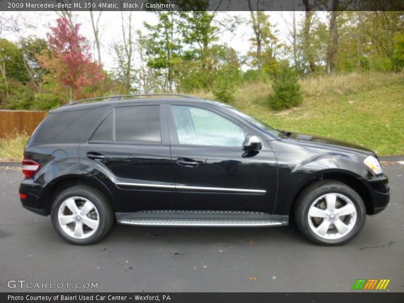 Black / Cashmere 2009 Mercedes-Benz ML 350 4Matic