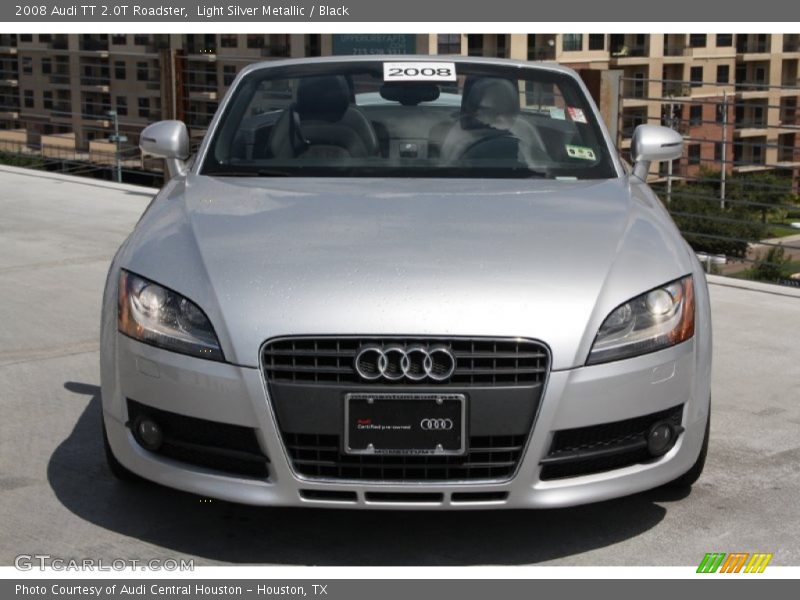 Light Silver Metallic / Black 2008 Audi TT 2.0T Roadster