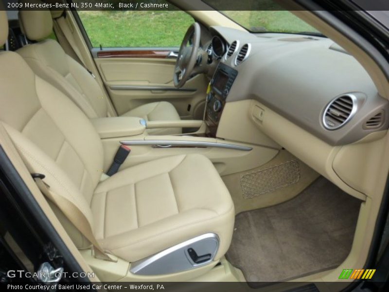 Black / Cashmere 2009 Mercedes-Benz ML 350 4Matic