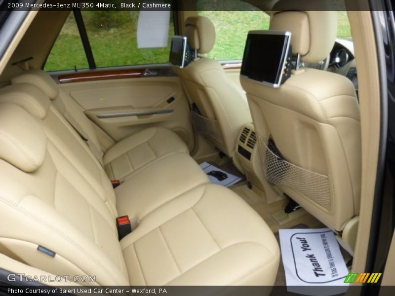 Black / Cashmere 2009 Mercedes-Benz ML 350 4Matic