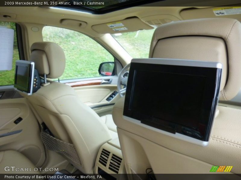 Black / Cashmere 2009 Mercedes-Benz ML 350 4Matic