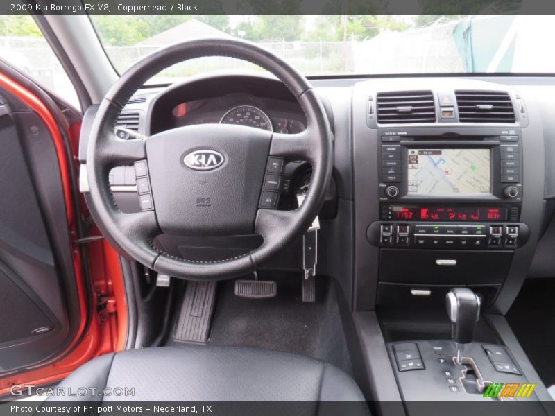 Dashboard of 2009 Borrego EX V8