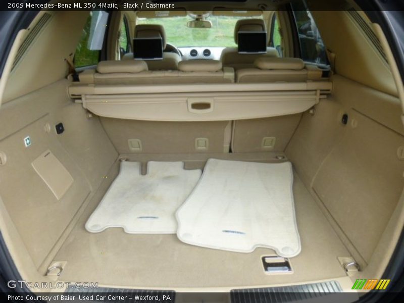 Black / Cashmere 2009 Mercedes-Benz ML 350 4Matic