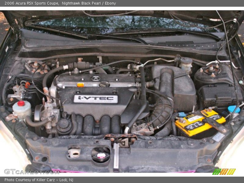 Nighthawk Black Pearl / Ebony 2006 Acura RSX Sports Coupe