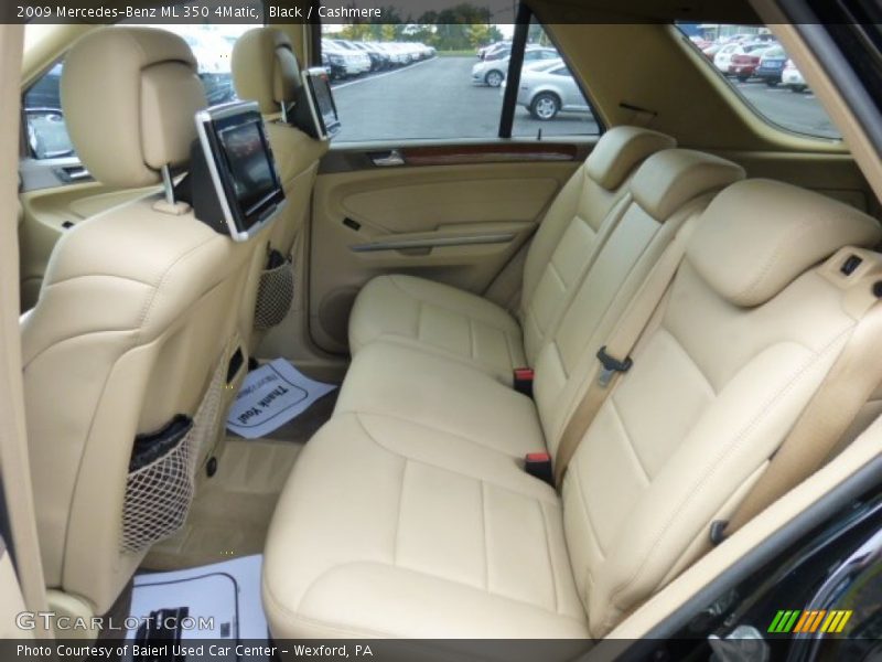 Black / Cashmere 2009 Mercedes-Benz ML 350 4Matic