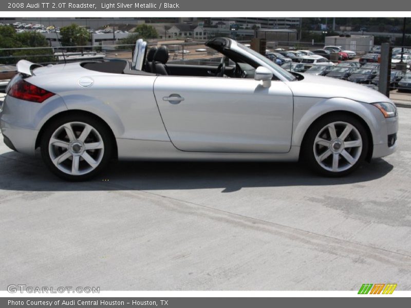 Light Silver Metallic / Black 2008 Audi TT 2.0T Roadster