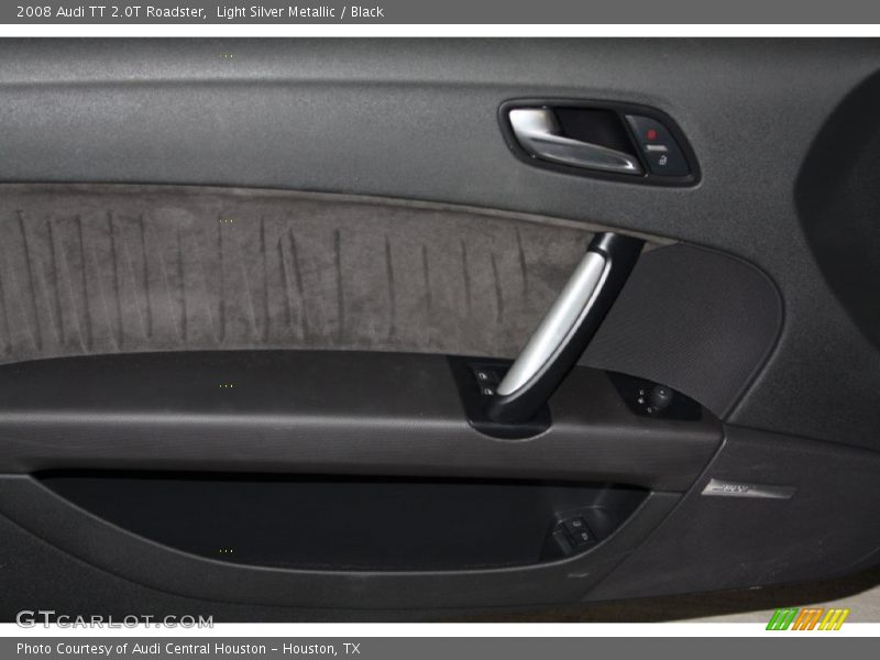 Light Silver Metallic / Black 2008 Audi TT 2.0T Roadster
