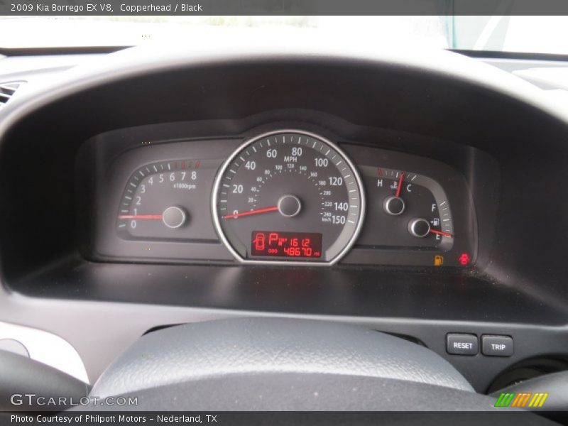  2009 Borrego EX V8 EX V8 Gauges